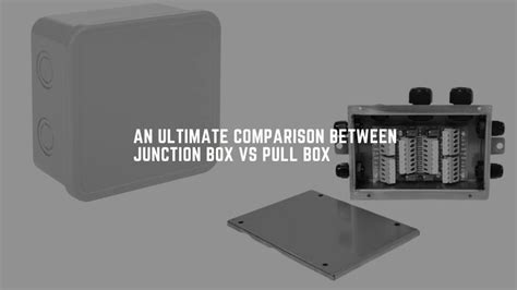 why junction box is used|junction box vs receptacle.